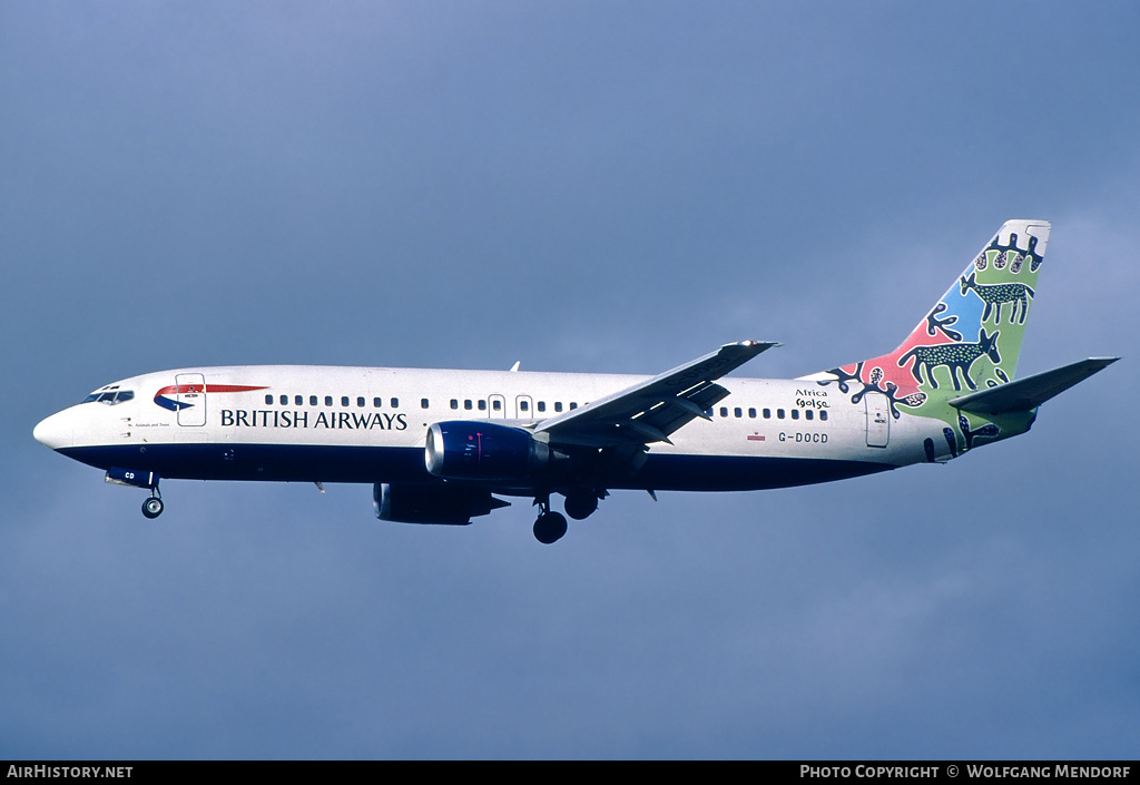 Aircraft Photo of G-DOCD | Boeing 737-436 | British Airways | AirHistory.net #577898