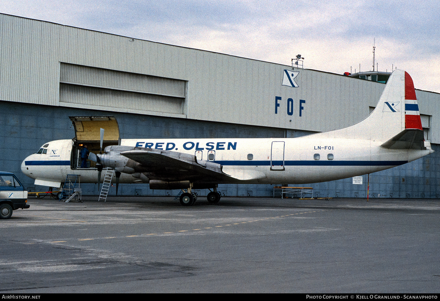 Aircraft Photo of LN-FOI | Lockheed L-188C(F) Electra | Fred. Olsen | AirHistory.net #577907
