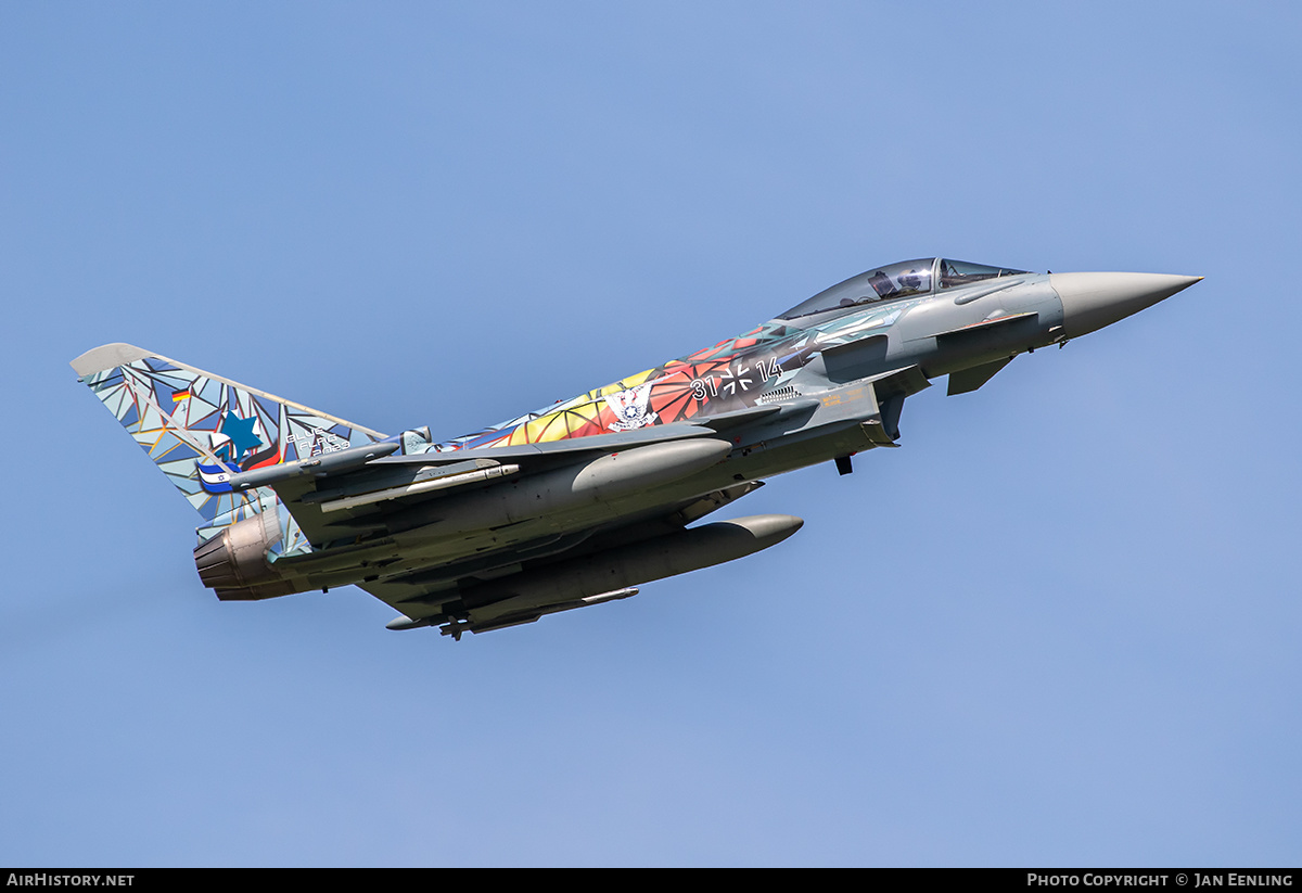 Aircraft Photo of 3114 | Eurofighter EF-2000 Typhoon S | Germany - Air Force | AirHistory.net #577910