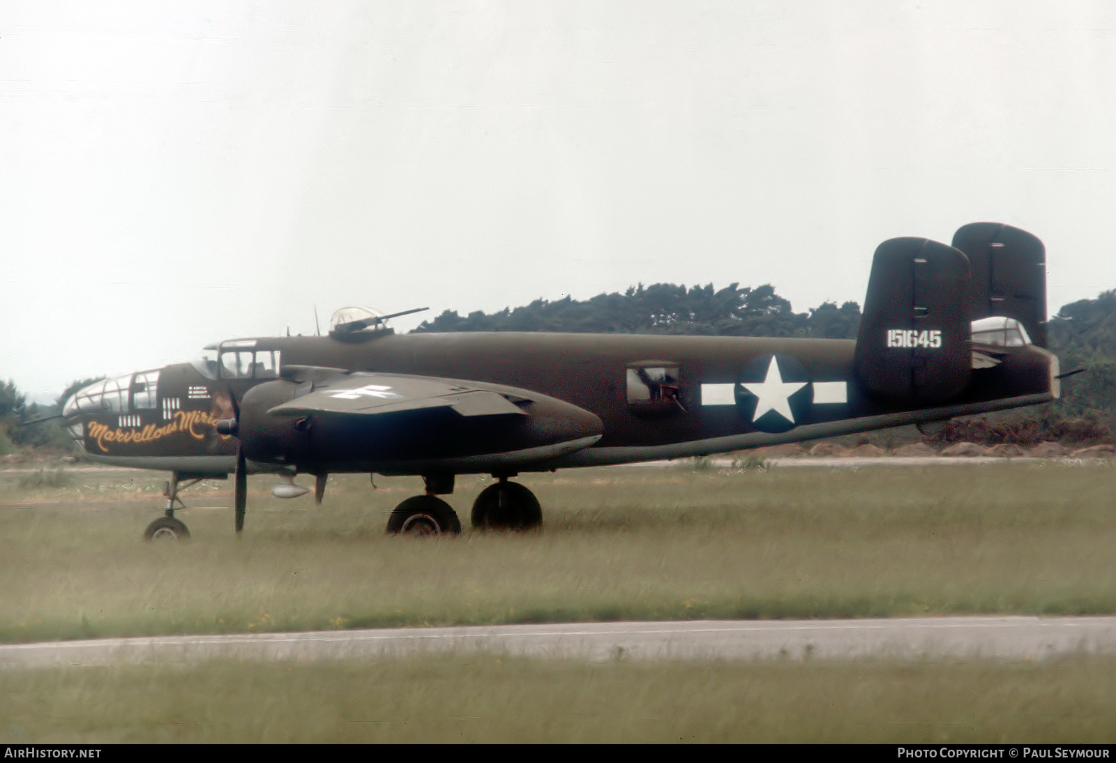 Aircraft Photo of N9115Z / 151645 | North American TB-25N Mitchell | USA - Air Force | AirHistory.net #577919