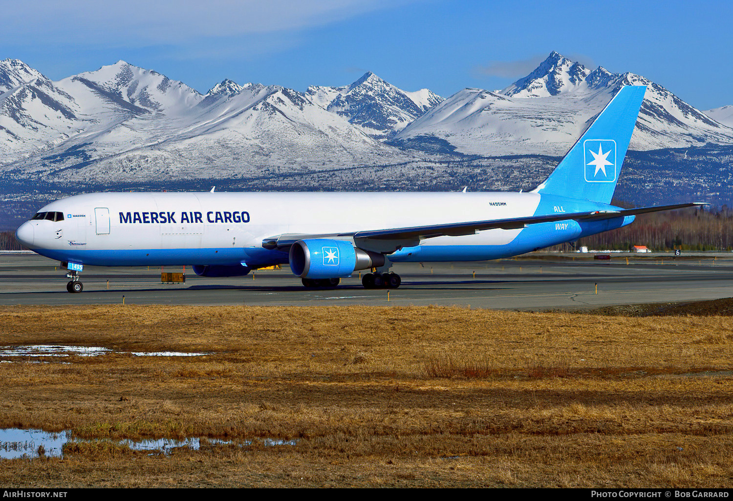 Aircraft Photo of N495MM | Boeing 767-300F | Maersk Air Cargo | AirHistory.net #577926