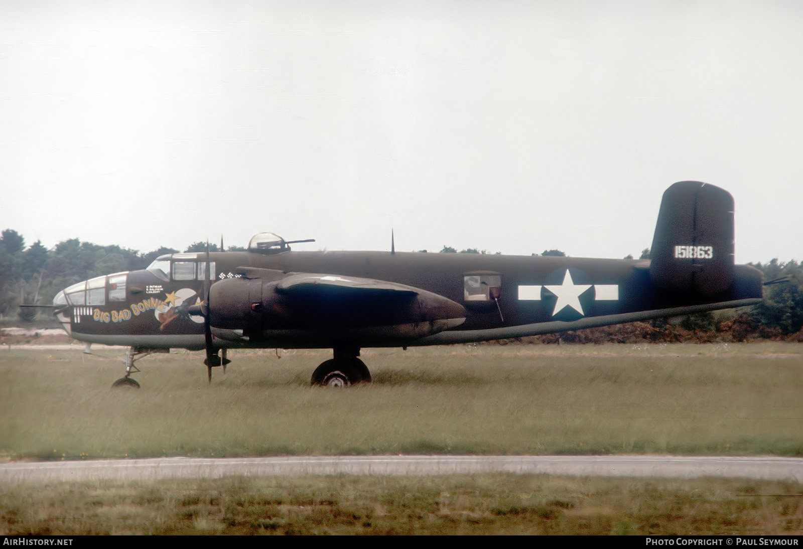 Aircraft Photo of N9455Z / 151863 | North American B-25J Mitchell | USA - Air Force | AirHistory.net #577937