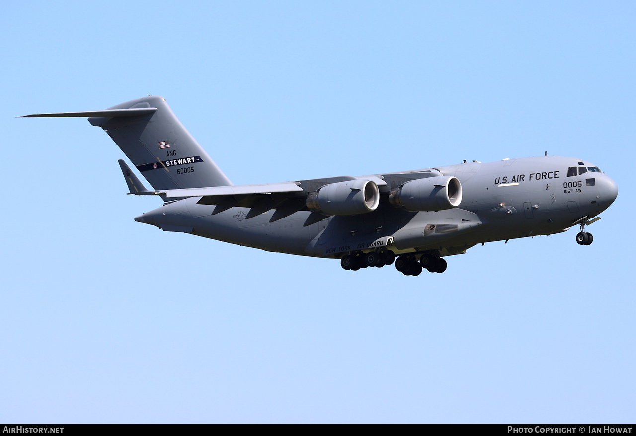 Aircraft Photo of 96-0005 / 60005 | McDonnell Douglas C-17A Globemaster III | USA - Air Force | AirHistory.net #577940