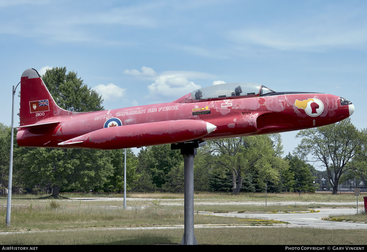 Aircraft Photo of 21100 | Canadair CT-133 Silver Star 3 | Canada - Air Force | AirHistory.net #577955