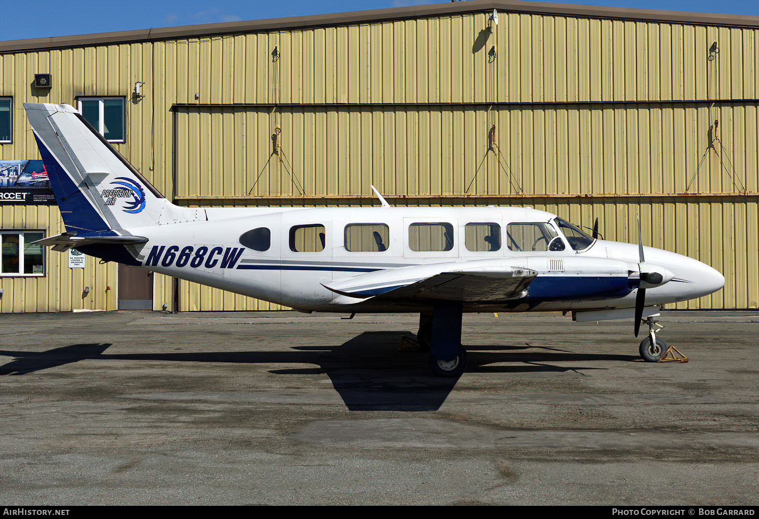 Aircraft Photo of N668CW / PIPER PA-31-350 | Piper PA-31-350 Chieftain | Precision Air | AirHistory.net #577965