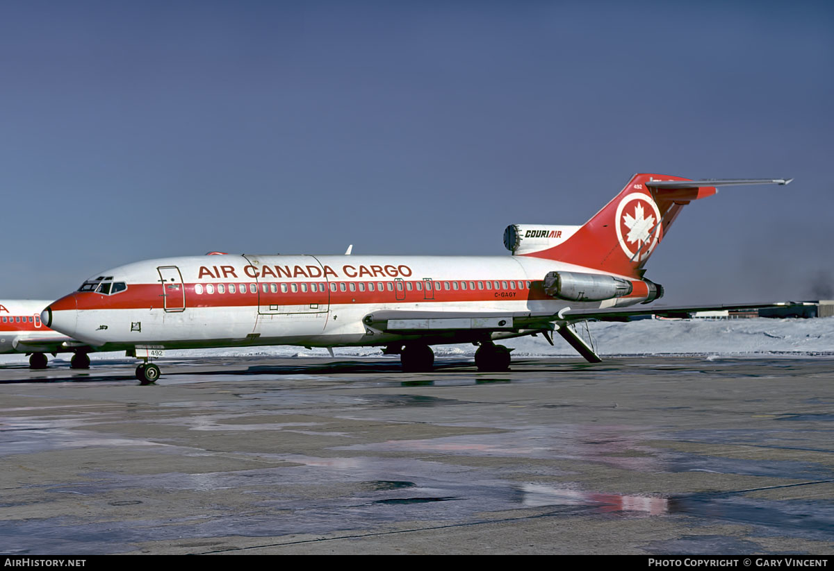 Aircraft Photo of C-GAGY | Boeing 727-22C | Air Canada Cargo | AirHistory.net #577967