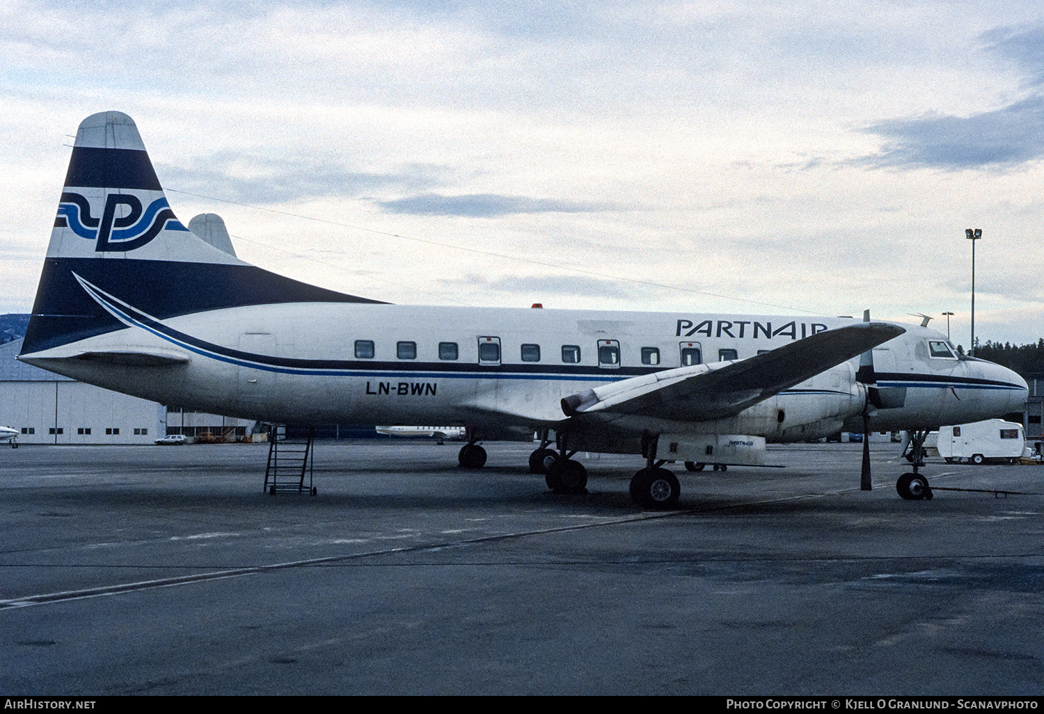 Aircraft Photo of LN-BWN | Convair 580 | Partnair | AirHistory.net #577972