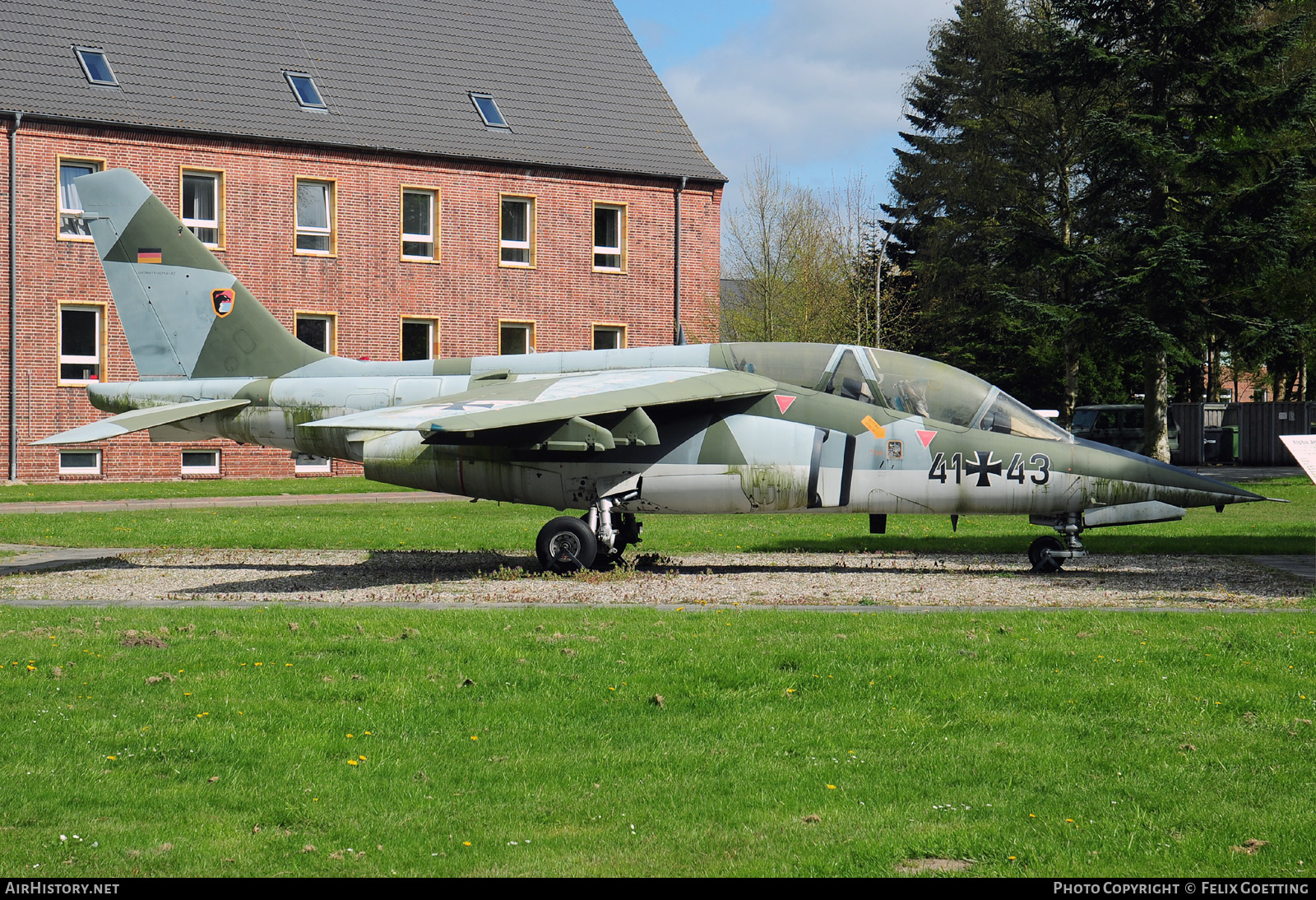 Aircraft Photo of 4143 | Dassault-Dornier Alpha Jet A | Germany - Air Force | AirHistory.net #577976
