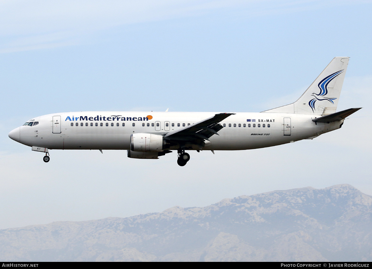 Aircraft Photo of SX-MAT | Boeing 737-446 | Air Mediterranean | AirHistory.net #577979