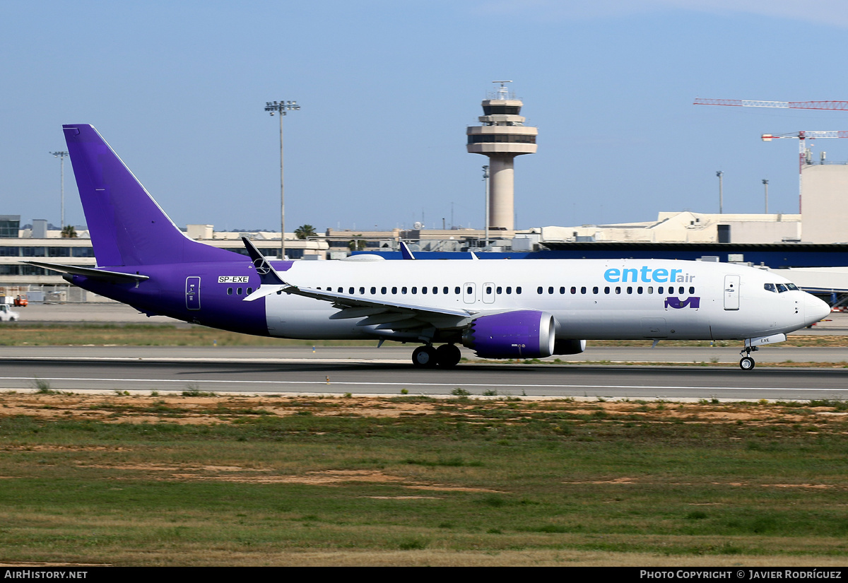 Aircraft Photo of SP-EXE | Boeing 737-8 Max 8 | Enter Air | AirHistory.net #577984