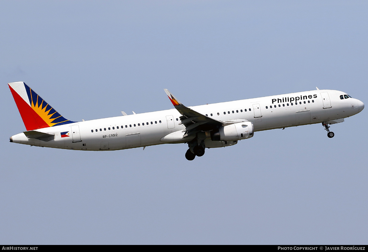 Aircraft Photo of RP-C9912 | Airbus A321-231 | Philippine Airlines | AirHistory.net #577995