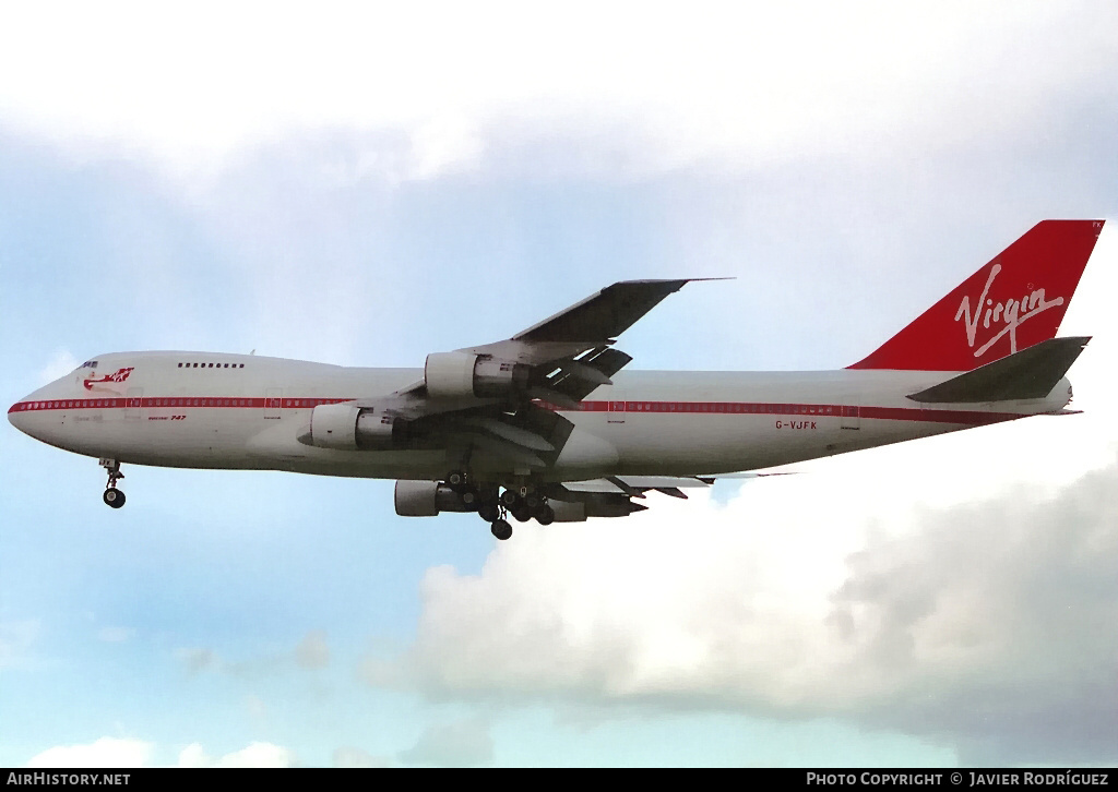 Aircraft Photo of G-VJFK | Boeing 747-238B | Virgin Atlantic Airways | AirHistory.net #577997