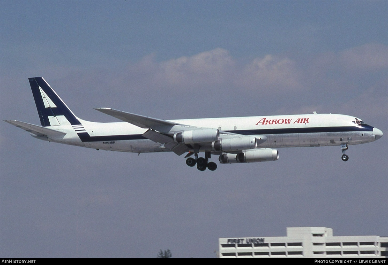 Aircraft Photo of N802BN | McDonnell Douglas DC-8-62H(F) | Arrow Air | AirHistory.net #578002