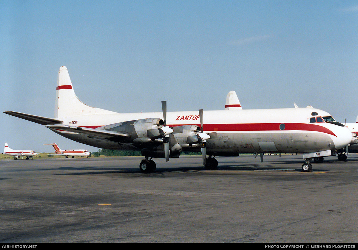 Aircraft Photo of N289F | Lockheed L-188C(F) Electra | Zantop International Airlines | AirHistory.net #578011