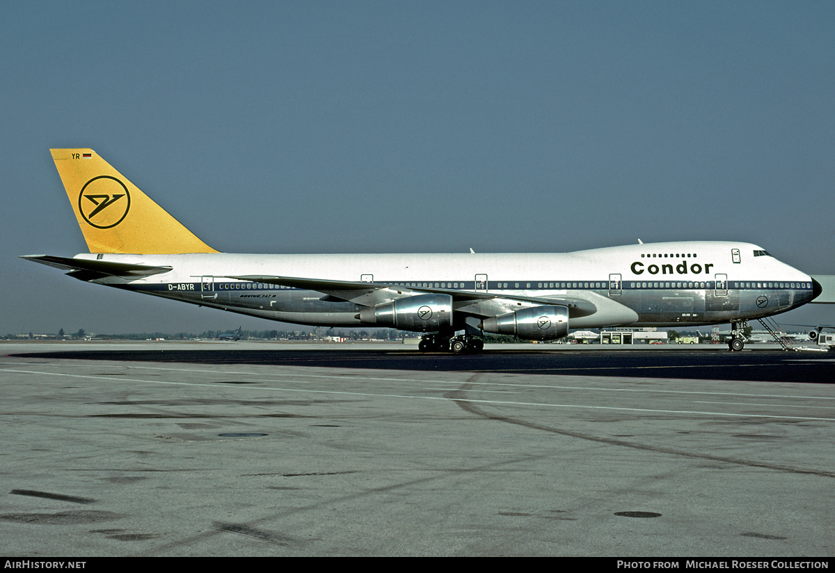 Aircraft Photo of D-ABYR | Boeing 747-230BM | Condor Flugdienst | AirHistory.net #578016