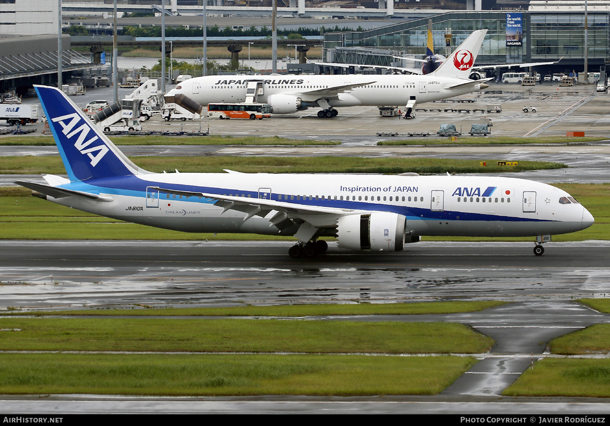 Aircraft Photo of JA810A | Boeing 787-8 Dreamliner | All Nippon Airways - ANA | AirHistory.net #578017