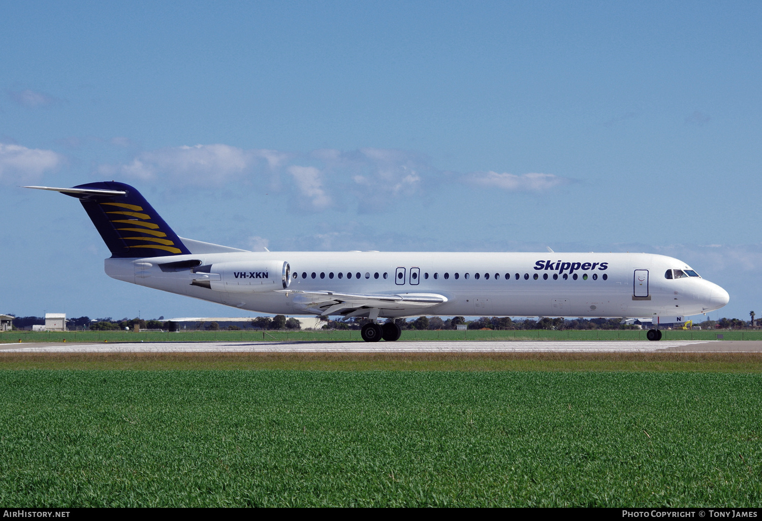 Aircraft Photo of VH-XKN | Fokker 100 (F28-0100) | Skippers Aviation | AirHistory.net #578018