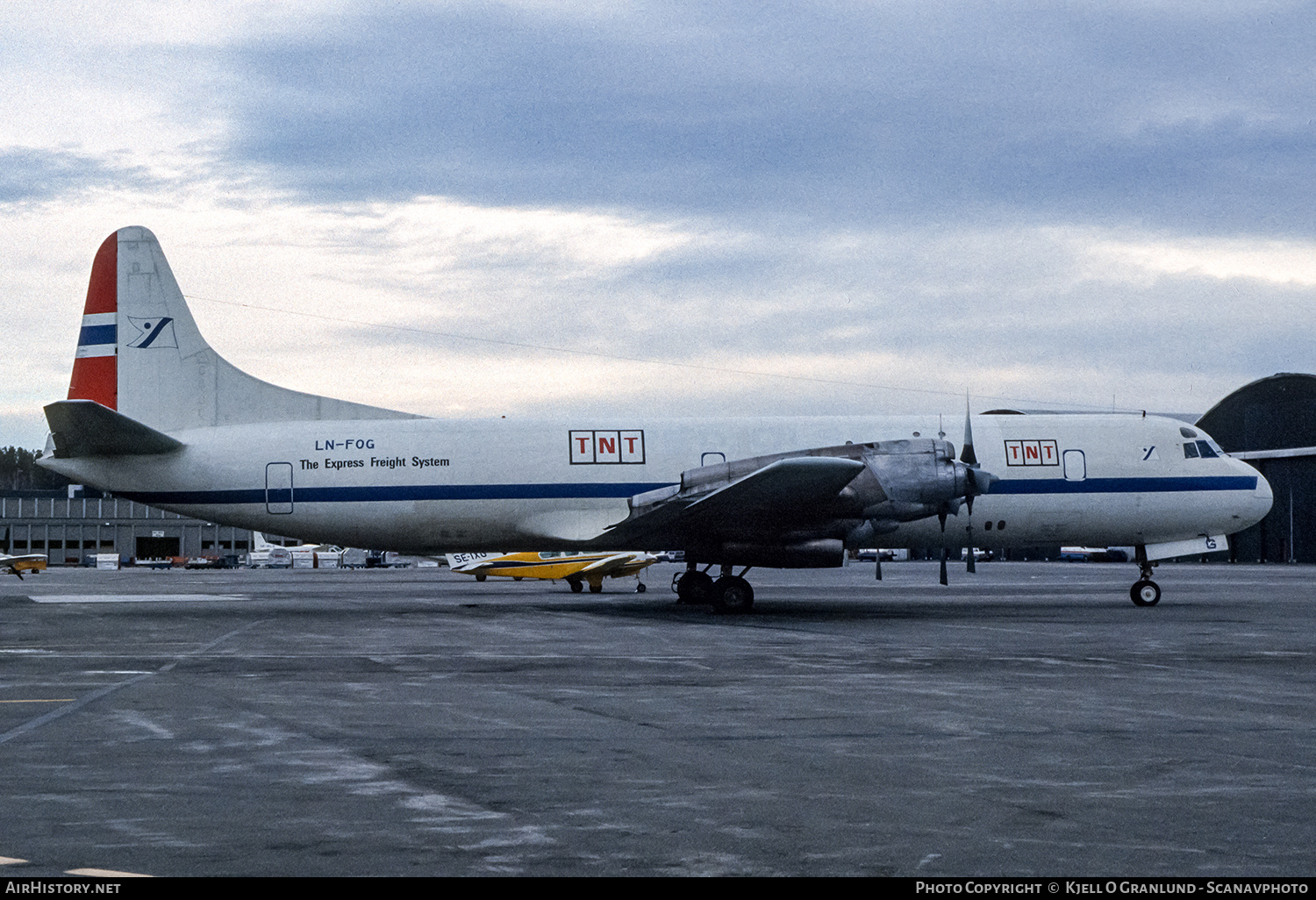 Aircraft Photo of LN-FOG | Lockheed L-188A(F) Electra | TNT Express | AirHistory.net #578019
