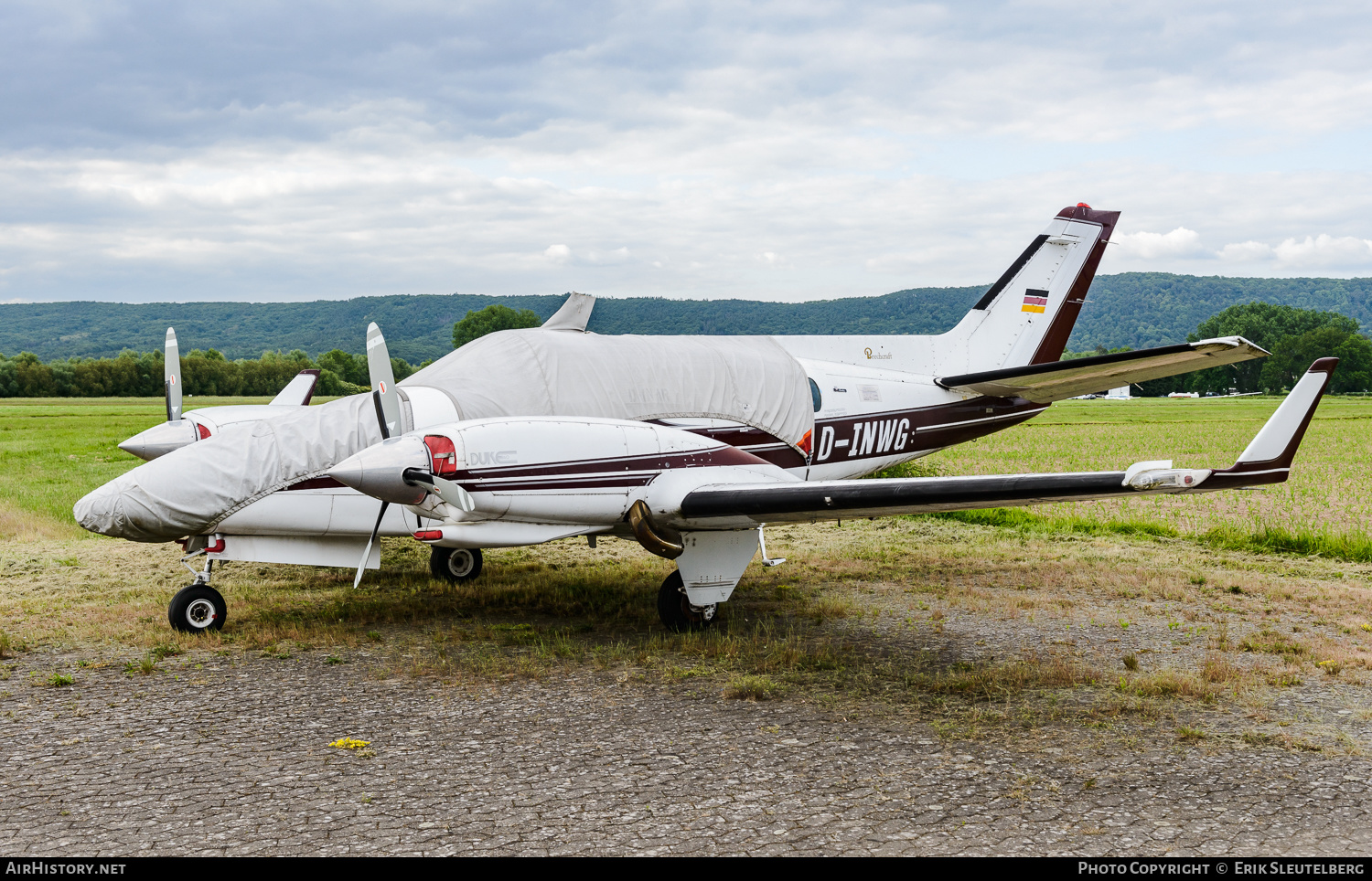 Aircraft Photo of D-INWG | Beech B60 Duke | Manoubi Duke Charter | AirHistory.net #578021