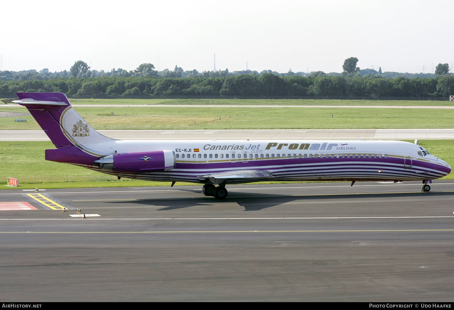 Aircraft Photo of EC-KJI | McDonnell Douglas MD-87 (DC-9-87) | Pronair Airlines | AirHistory.net #578034
