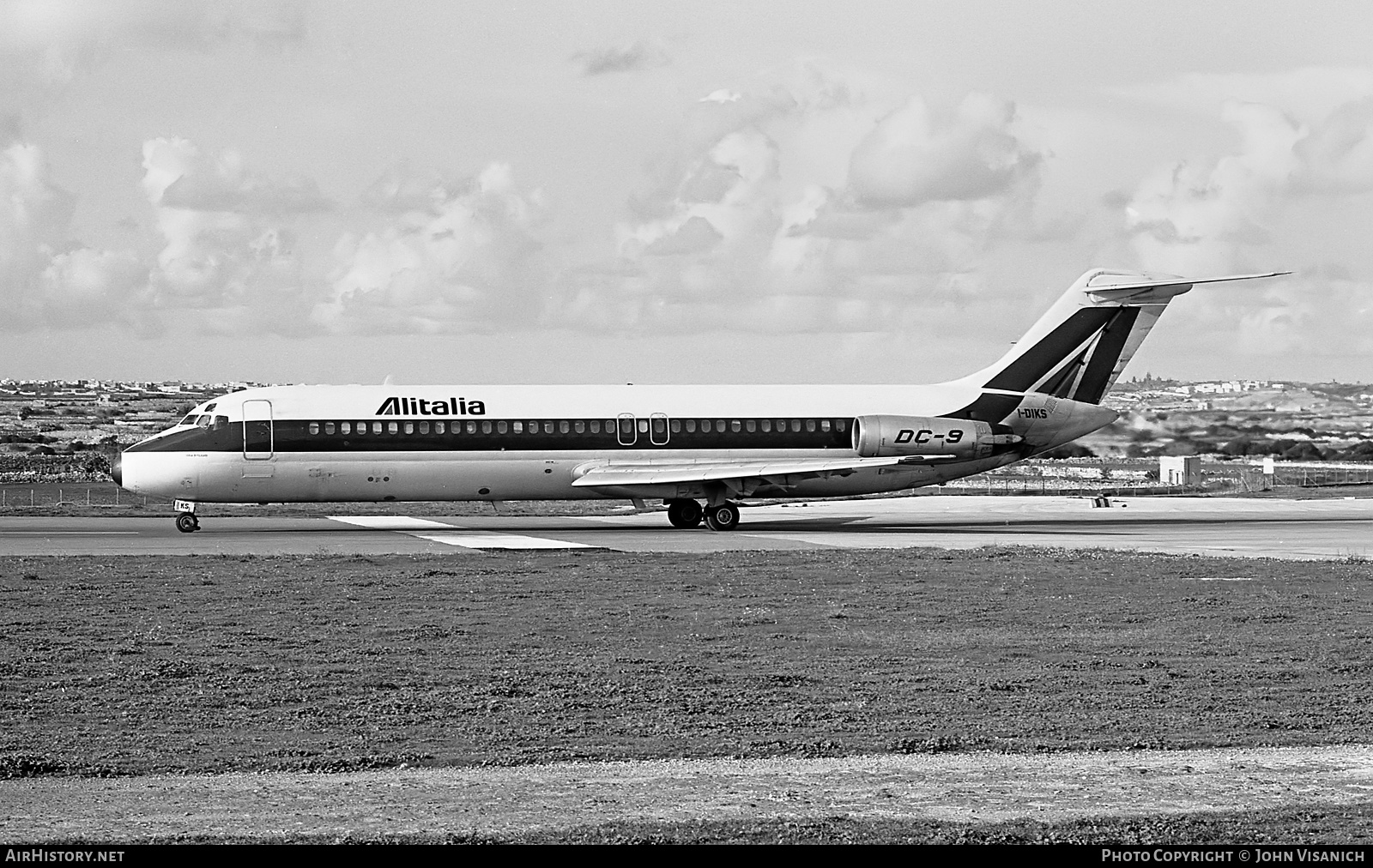 Aircraft Photo of I-DIKS | McDonnell Douglas DC-9-32 | Alitalia | AirHistory.net #578058