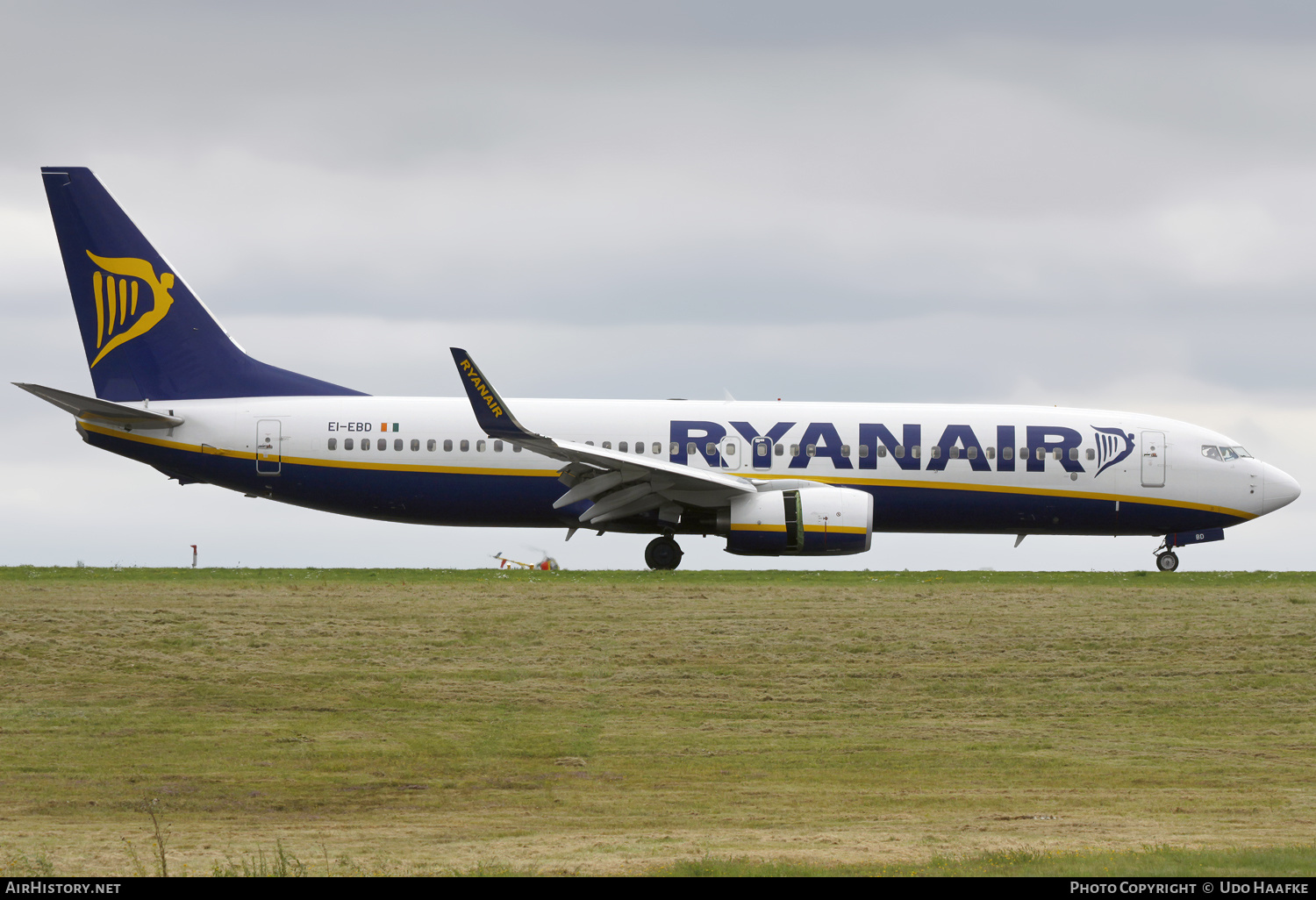 Aircraft Photo of EI-EBD | Boeing 737-8AS | Ryanair | AirHistory.net #578076