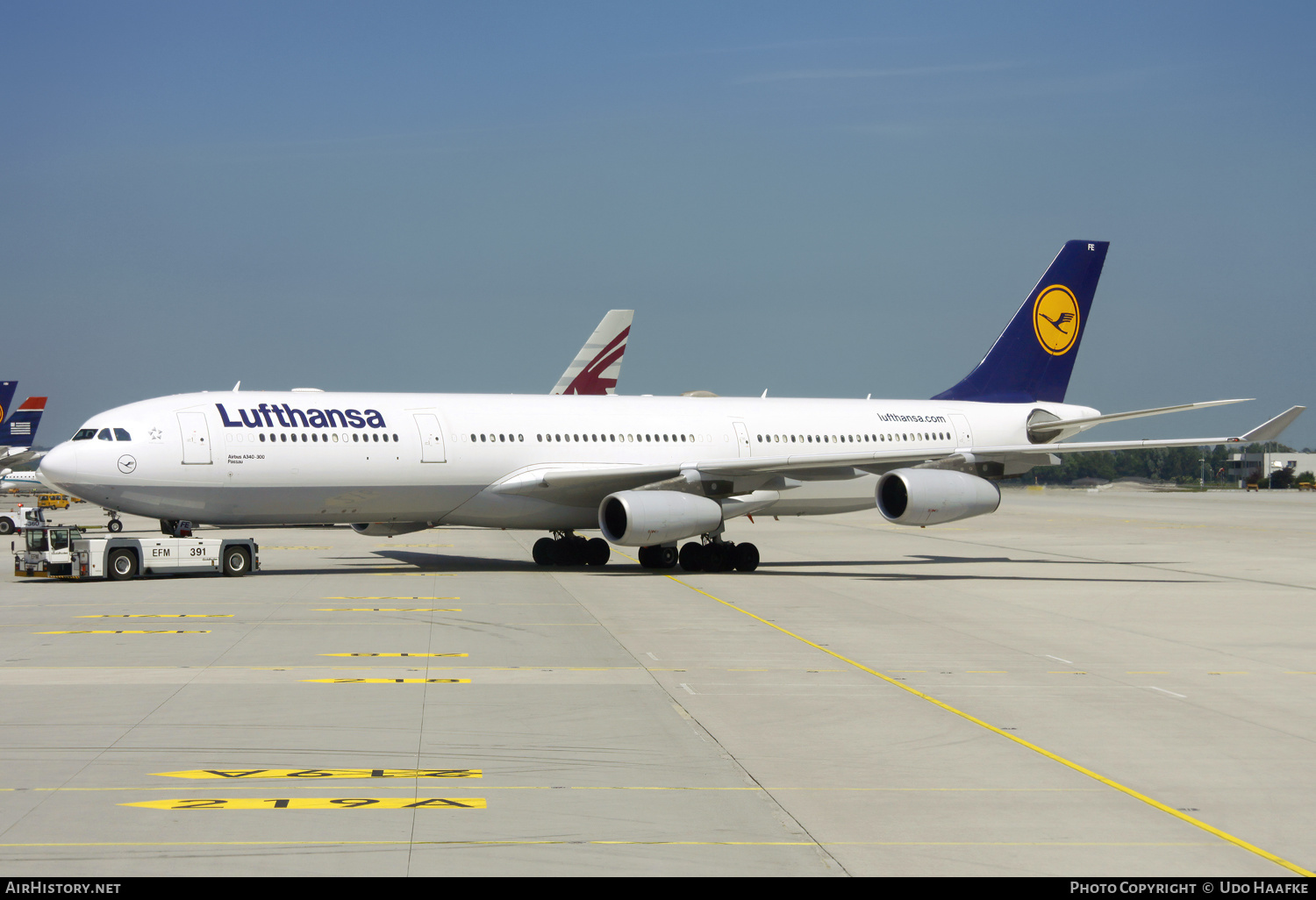 Aircraft Photo of D-AIFE | Airbus A340-313 | Lufthansa | AirHistory.net #578082
