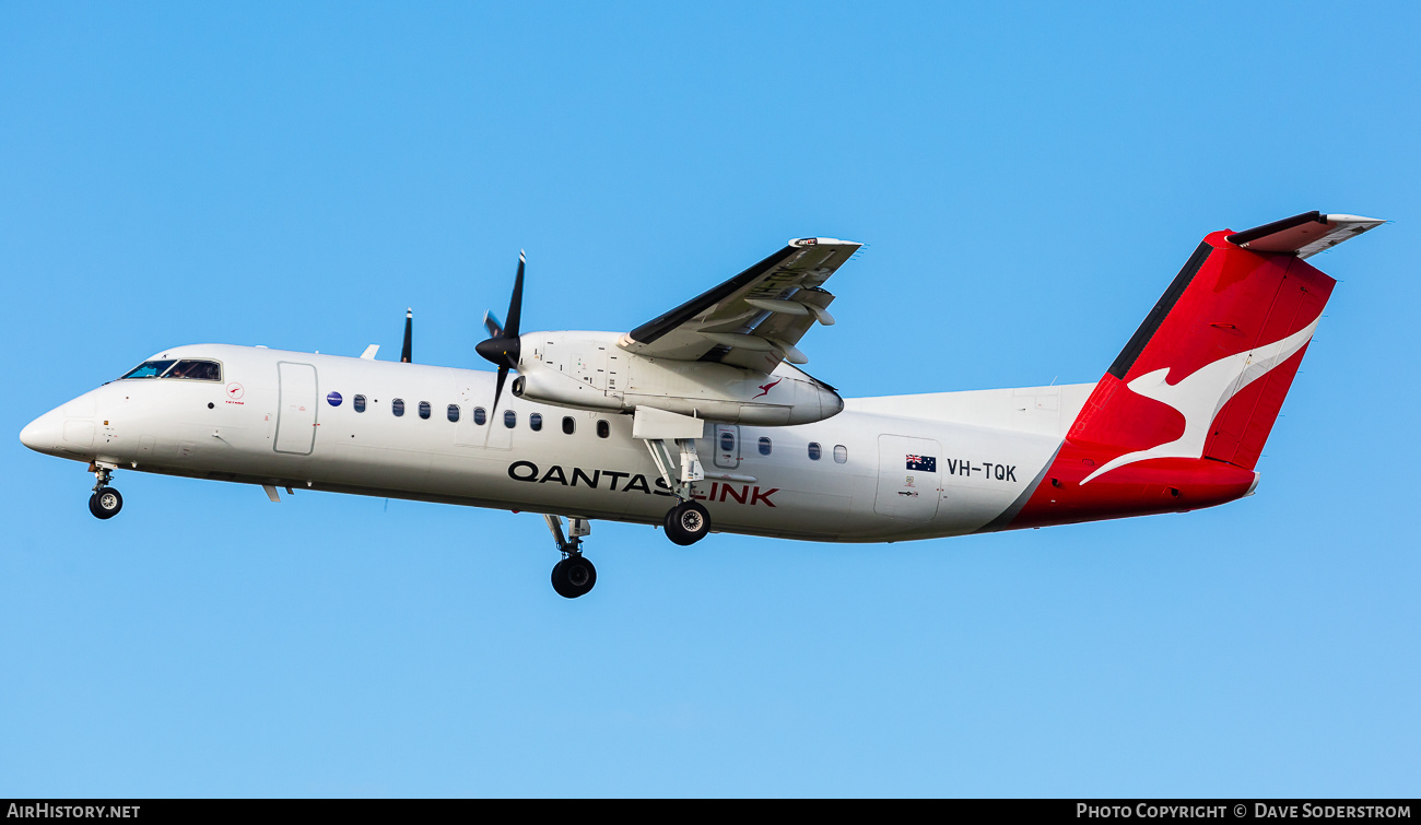 Aircraft Photo of VH-TQK | Bombardier DHC-8-315Q Dash 8 | QantasLink | AirHistory.net #578085