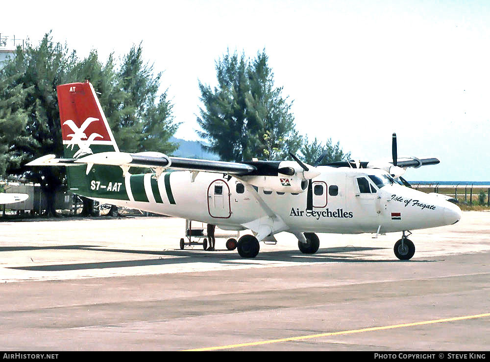 Aircraft Photo of S7-AAT | De Havilland Canada DHC-6-300 Twin Otter | Air Seychelles | AirHistory.net #578091
