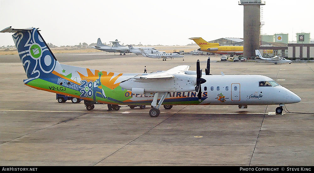 Aircraft Photo of V2-LGJ | De Havilland Canada DHC-8-315 Dash 8 | Caribbean Star Airlines | AirHistory.net #578092