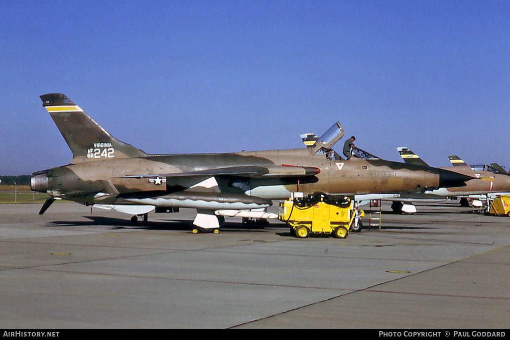 Aircraft Photo of 62-4242 / AF62-242 | Republic F-105D Thunderchief | USA - Air Force | AirHistory.net #578098