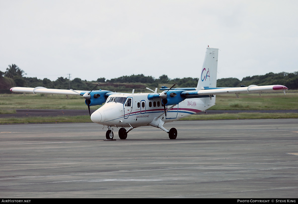 Aircraft Photo of J8-GAW | De Havilland Canada DHC-6-300 Twin Otter | SVG Air - St. Vincent and the Grenadines Air | AirHistory.net #578099