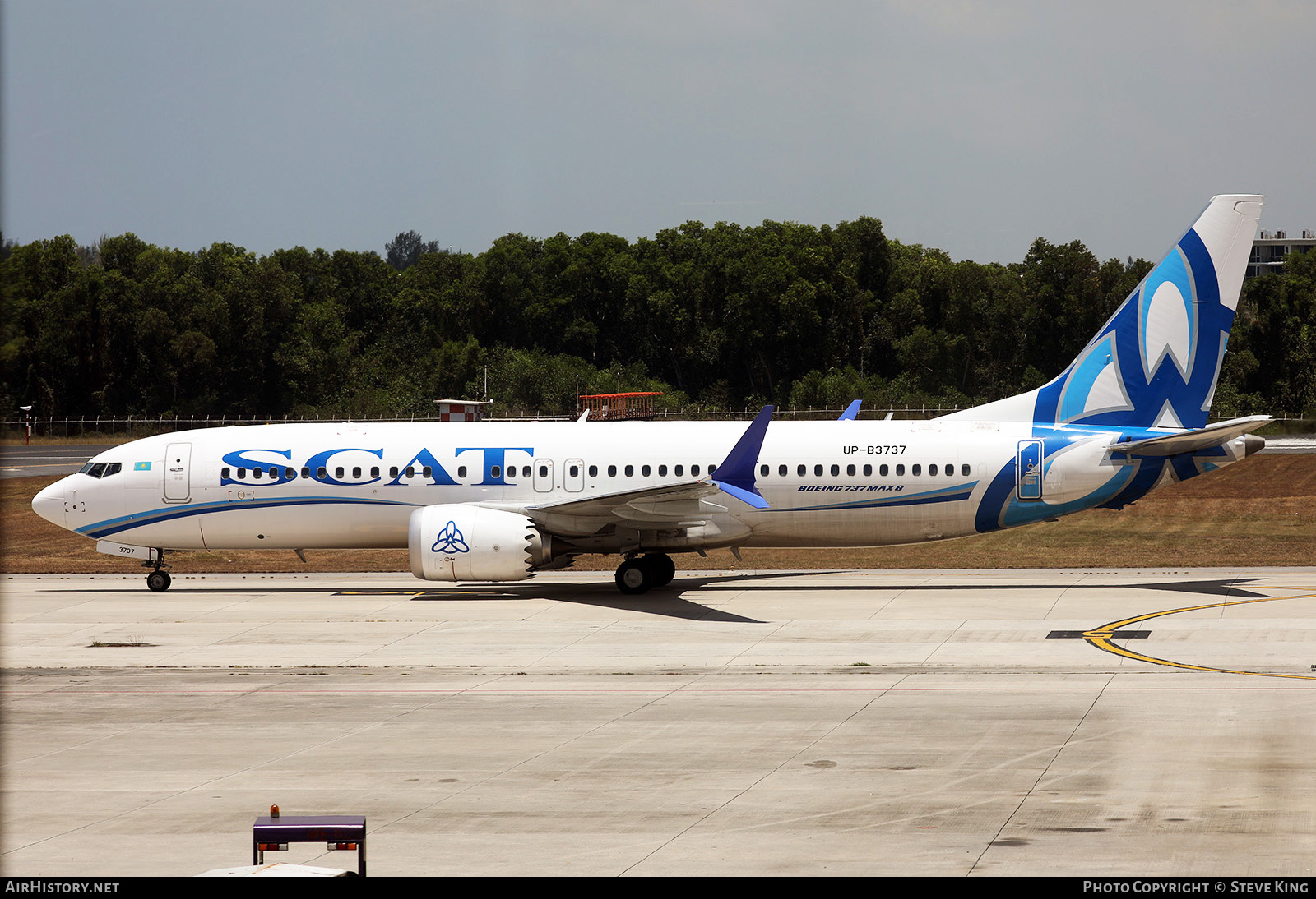Aircraft Photo of UP-B3737 | Boeing 737-8 Max 8 | SCAT Airlines | AirHistory.net #578101