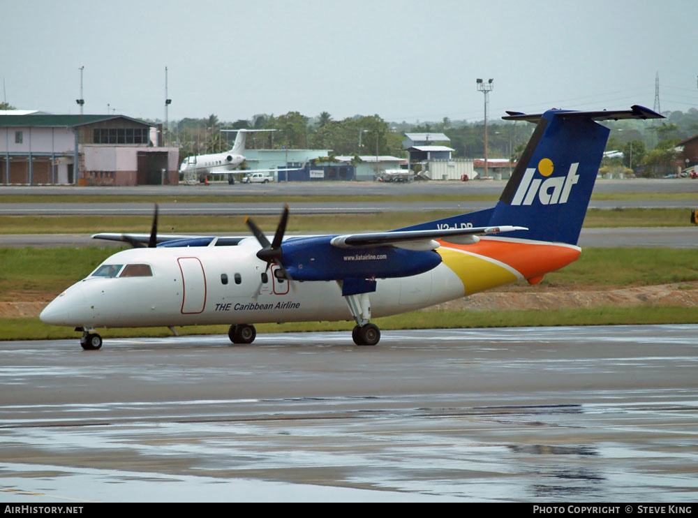 Aircraft Photo of V2-LDP | De Havilland Canada DHC-8-102 Dash 8 | LIAT - Leeward Islands Air Transport | AirHistory.net #578103