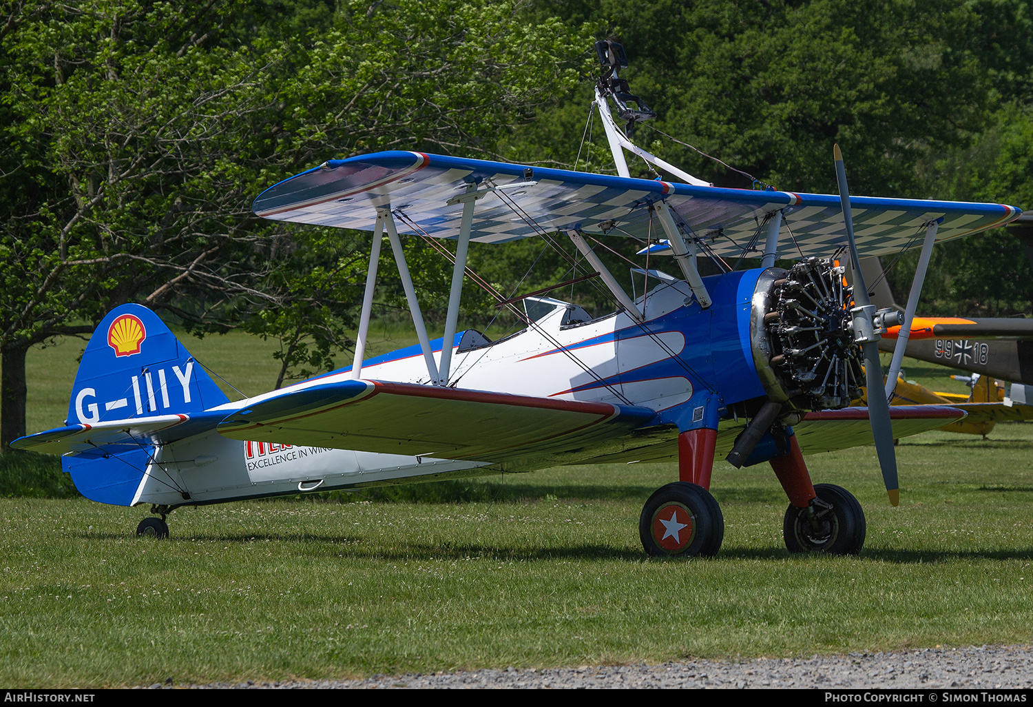 Aircraft Photo of G-IIIY | Boeing A75N1 Kaydet | AeroSuperBatics | AirHistory.net #578104