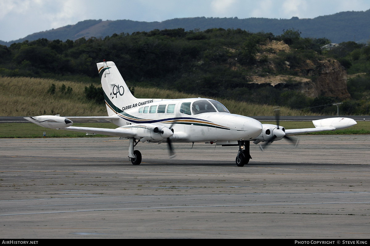 Aircraft Photo of VP-AAK | Cessna 402B | Caribe Air Charters - CAC | AirHistory.net #578105