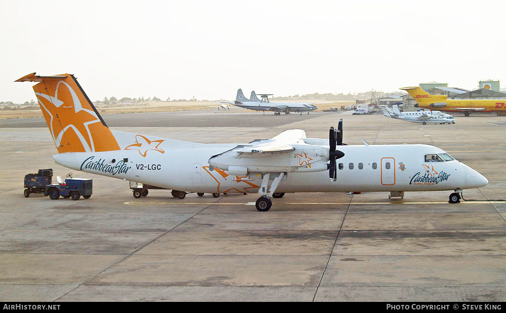 Aircraft Photo of V2-LGC | De Havilland Canada DHC-8-311 Dash 8 | Caribbean Star Airlines | AirHistory.net #578111