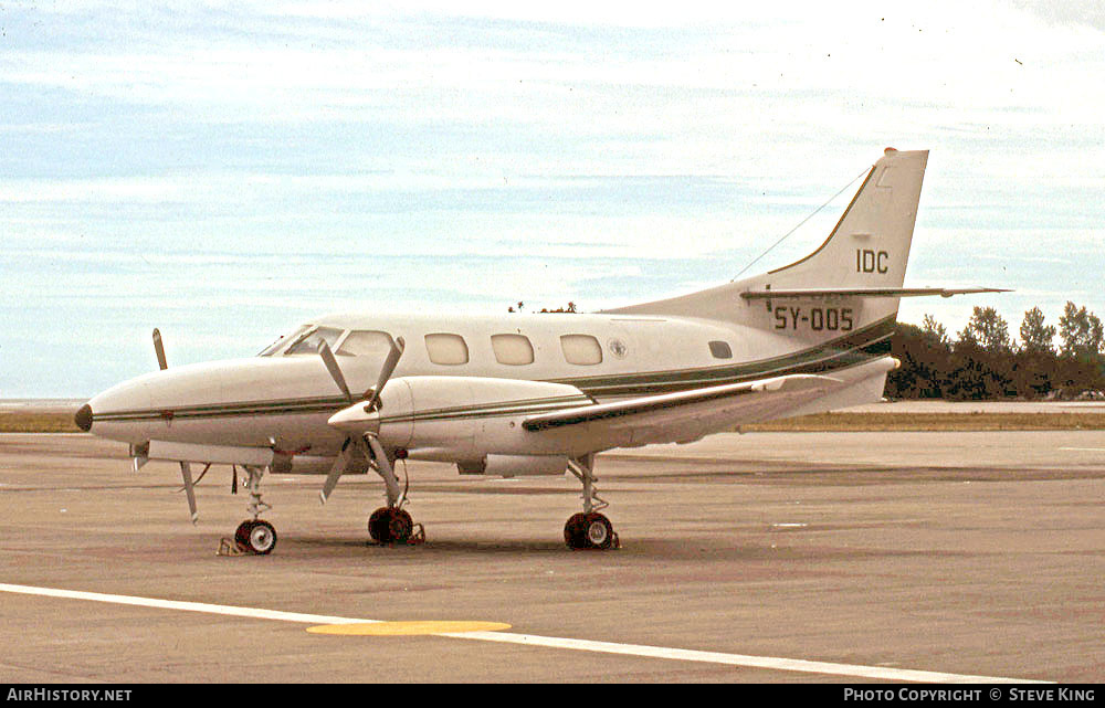 Aircraft Photo of SY-005 | Fairchild Swearingen SA-226TB Merlin IIIB | IDC - Island Development Corporation | AirHistory.net #578117