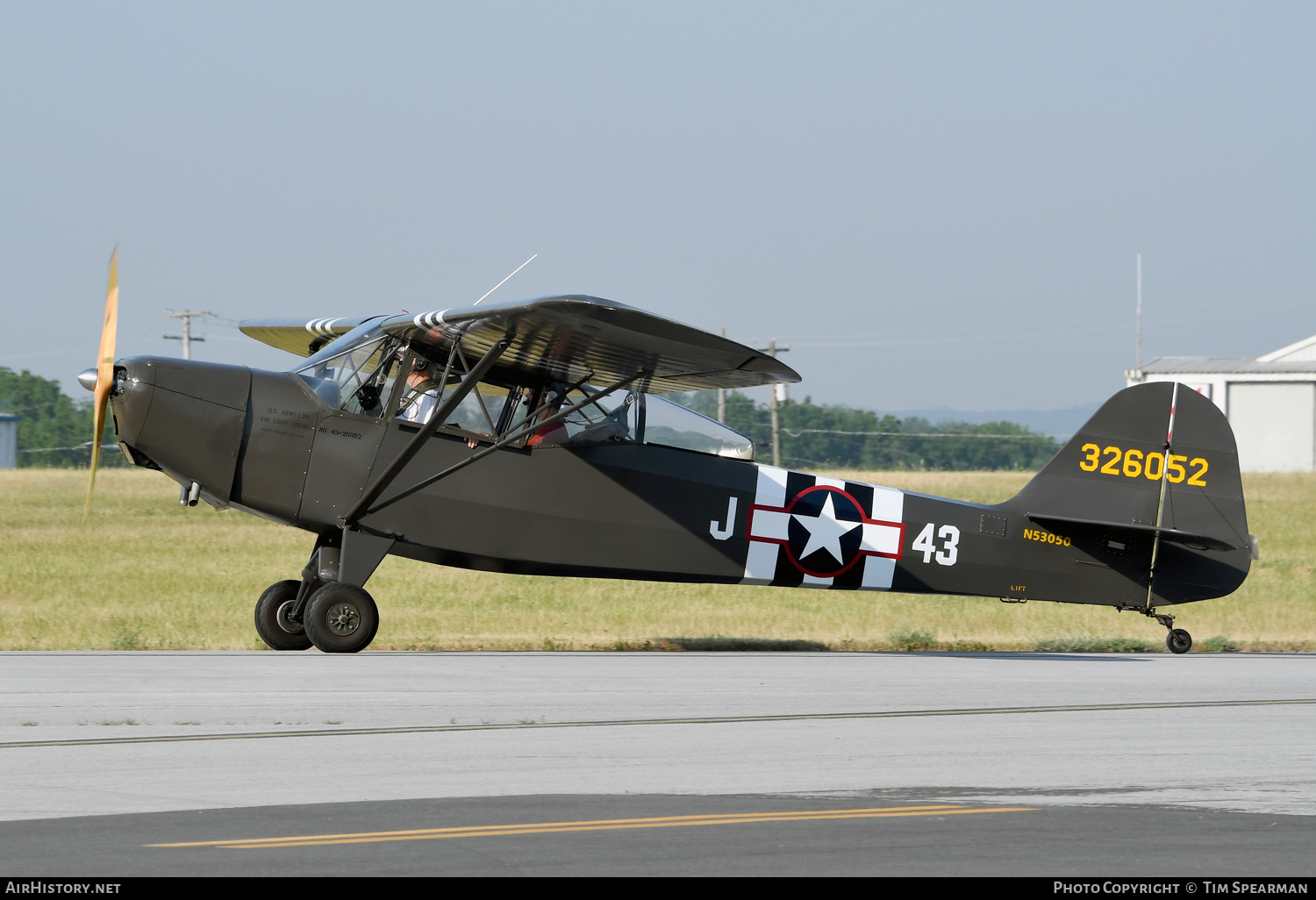 Aircraft Photo of N53050 / 326052 | Taylorcraft L-2M Grasshopper | USA - Air Force | AirHistory.net #578153