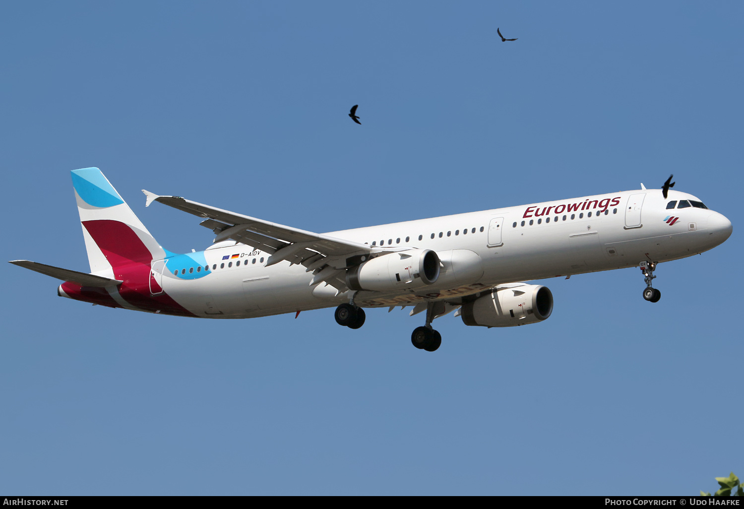 Aircraft Photo of D-AIDV | Airbus A321-231 | Eurowings | AirHistory.net #578155