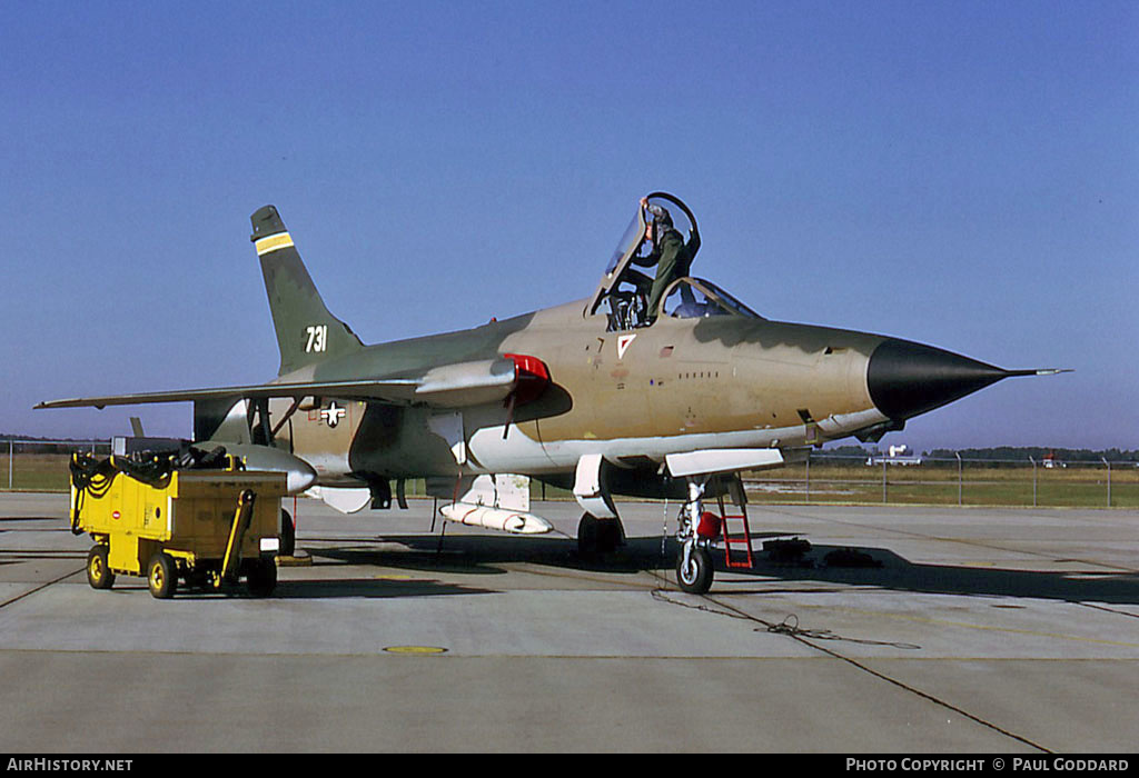 Aircraft Photo of 59-1731 / AF59-731 | Republic F-105D Thunderchief | USA - Air Force | AirHistory.net #578159