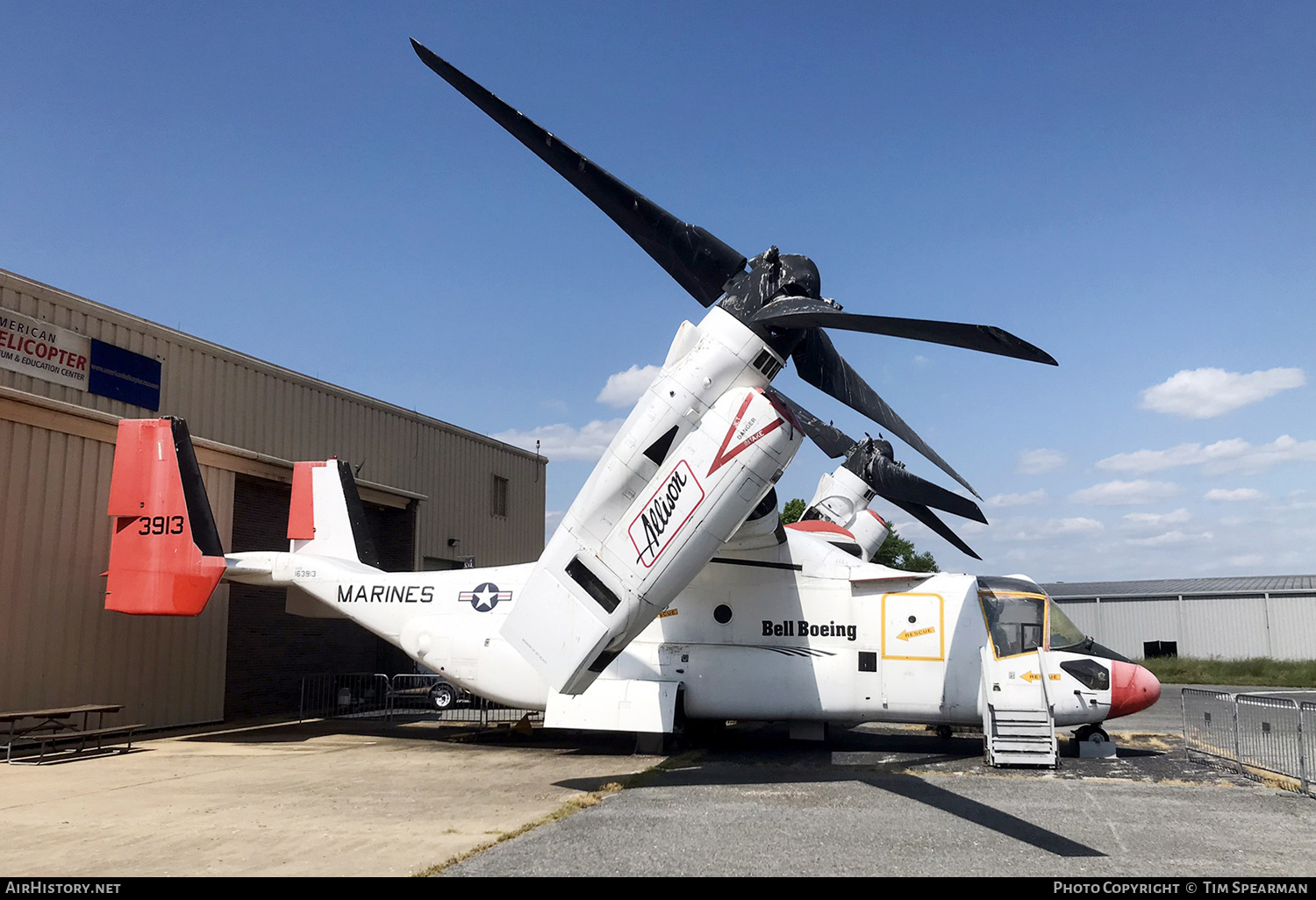 Aircraft Photo of 163913 | Bell-Boeing V-22A Osprey | USA - Marines | AirHistory.net #578161