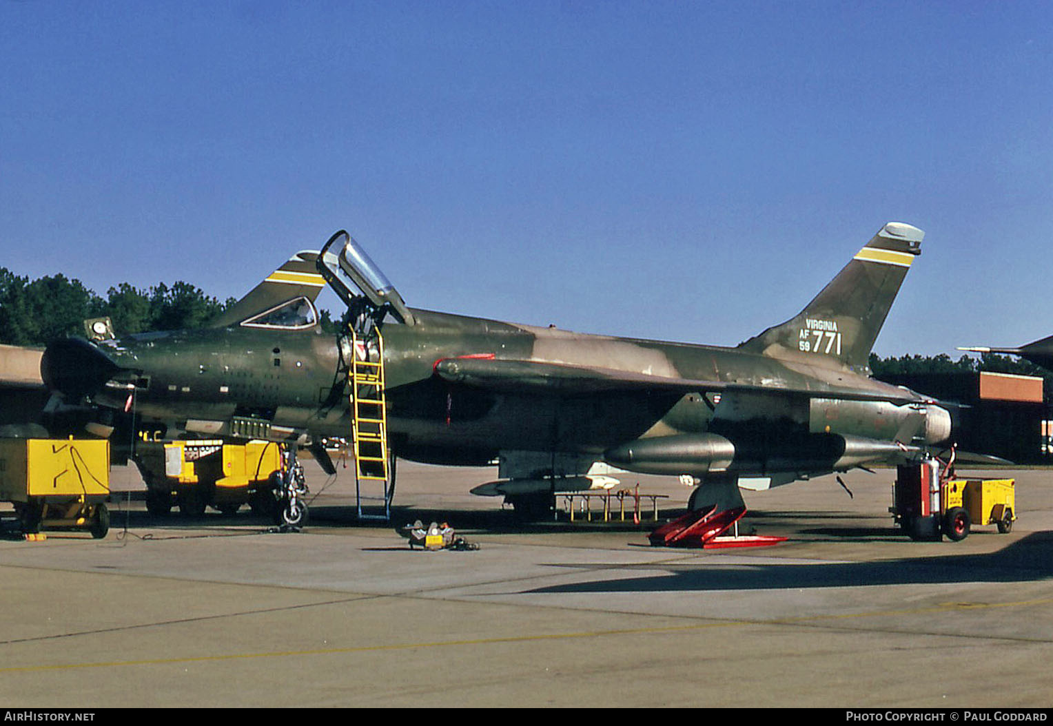 Aircraft Photo of 59-1771 / AF59-771 | Republic F-105D Thunderchief | USA - Air Force | AirHistory.net #578162