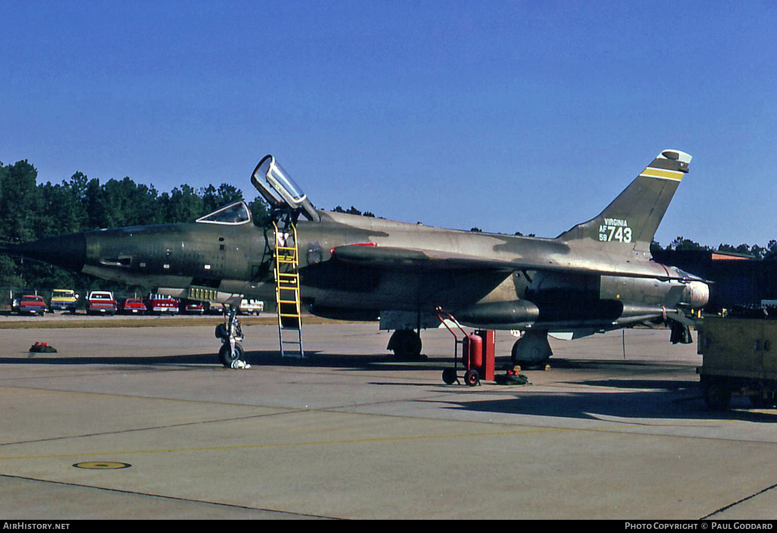 Aircraft Photo of 59-1743 / AF59-743 | Republic F-105D Thunderchief | USA - Air Force | AirHistory.net #578171