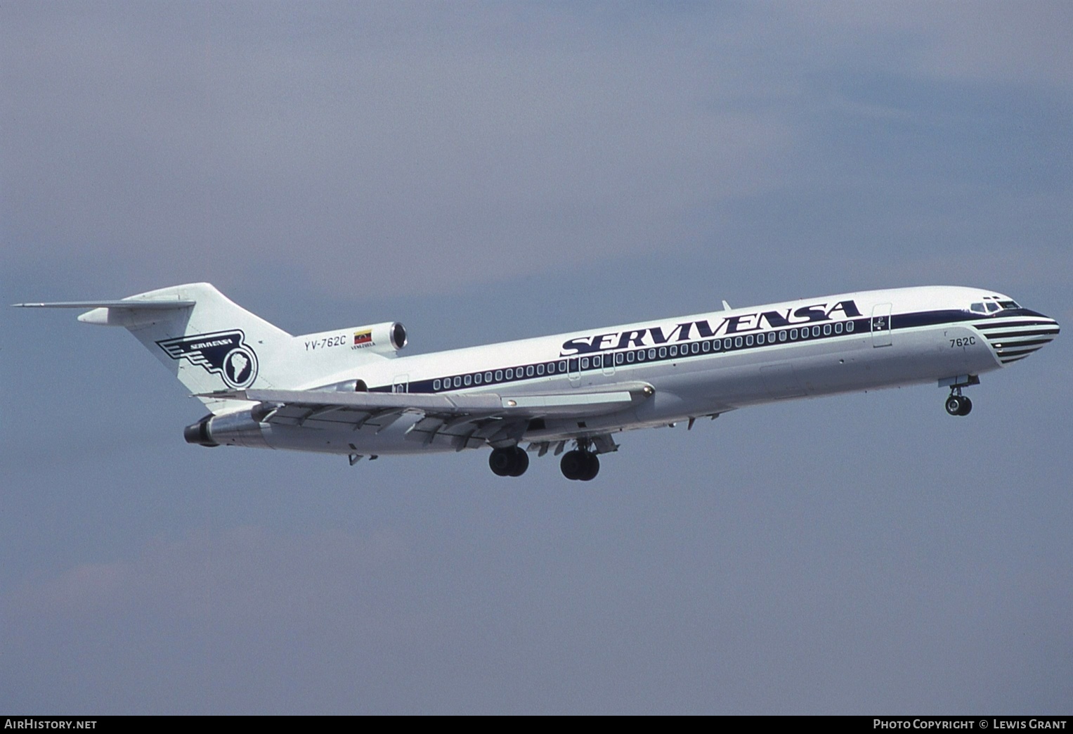 Aircraft Photo of YV-762C | Boeing 727-2D3/Adv | Servivensa | AirHistory.net #578193