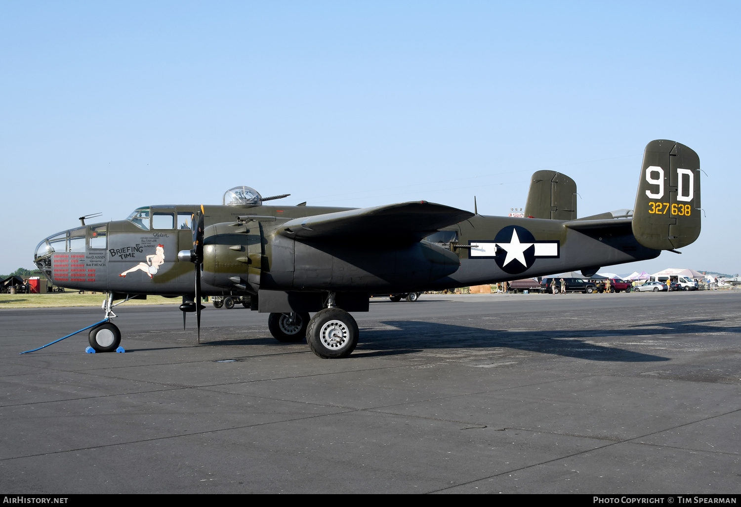 Aircraft Photo of N9456Z / 327638 | North American B-25J Mitchell | USA - Air Force | AirHistory.net #578200