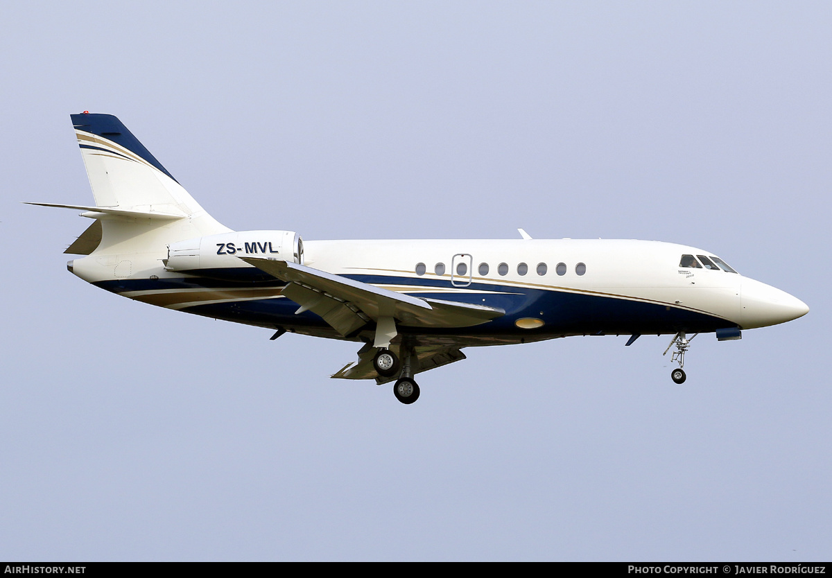 ZS-MVL Griffin Asset Holdings Dassault FALCON 2000, MSN 60