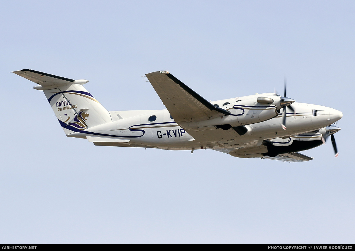 Aircraft Photo of G-KVIP | Beech 200 Super King Air | Capital Air Ambulance | AirHistory.net #578211