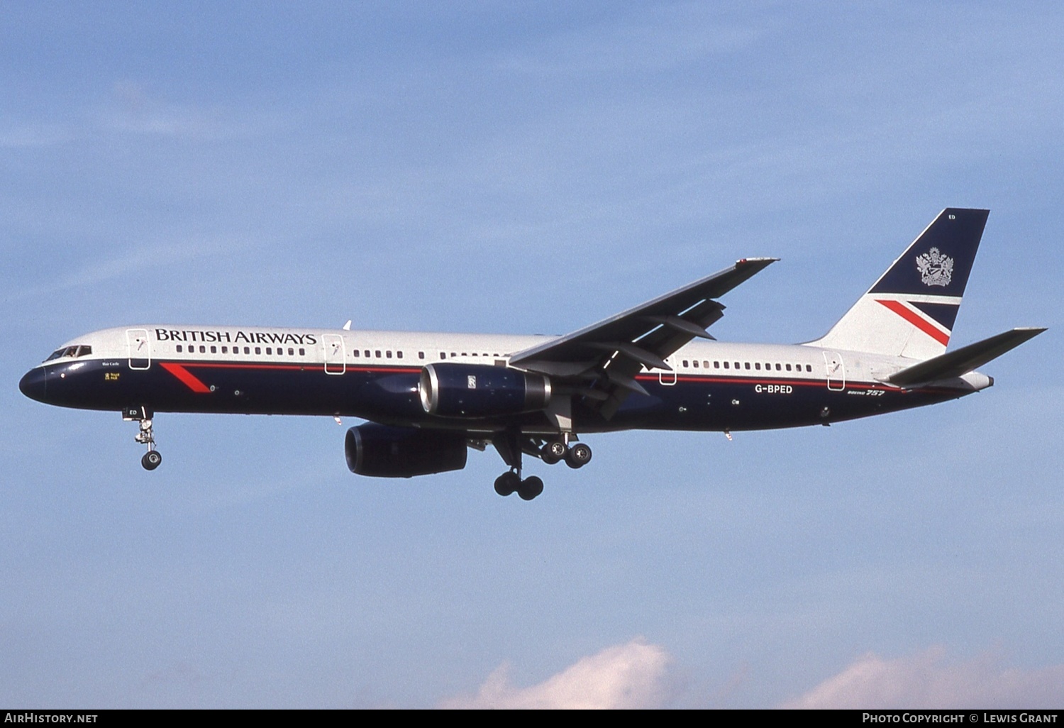 Aircraft Photo of G-BPED | Boeing 757-236 | British Airways | AirHistory.net #578212