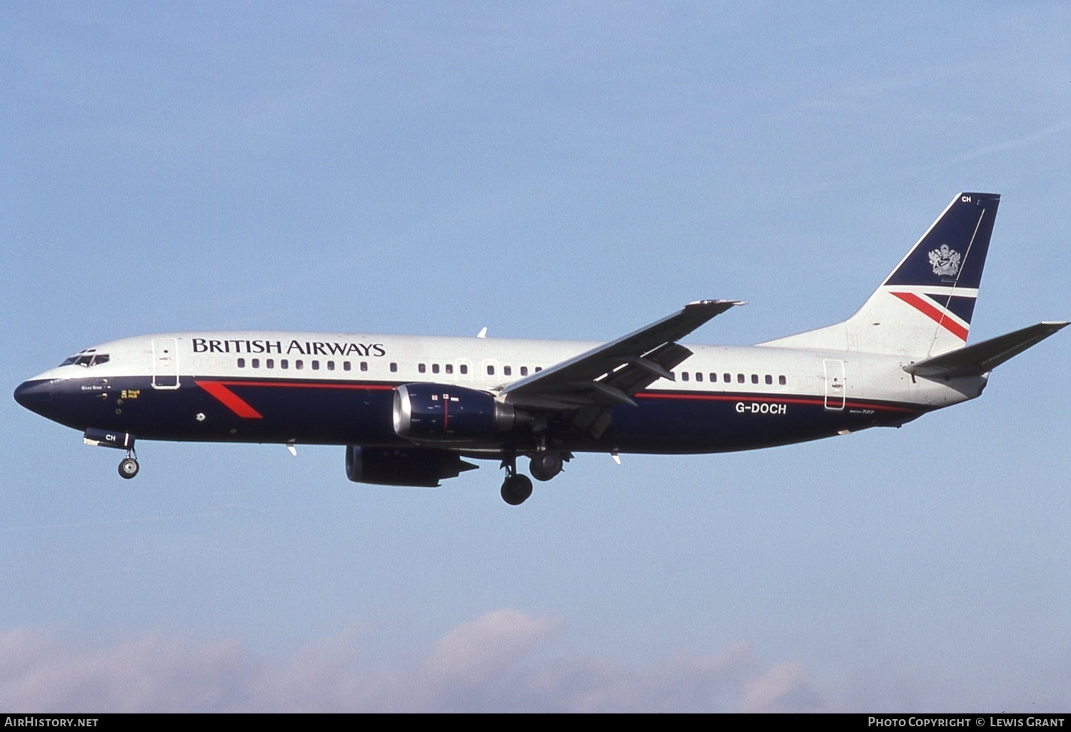 Aircraft Photo of G-DOCH | Boeing 737-436 | British Airways | AirHistory.net #578214